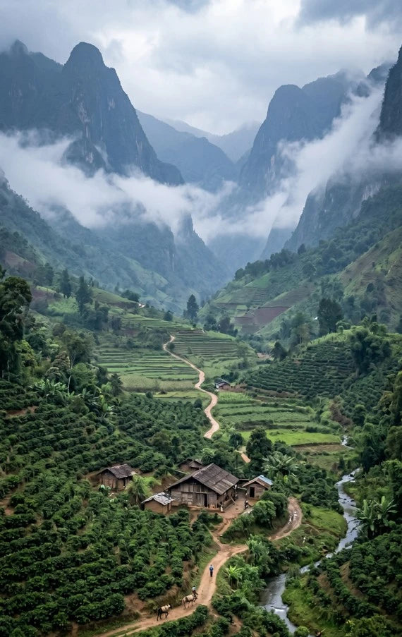 Coffee plantation in Yunnan